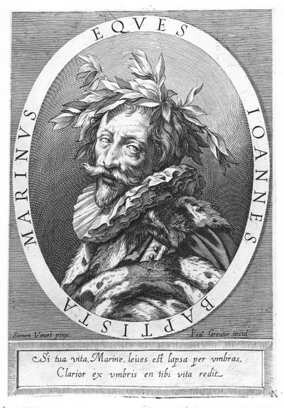 Giambattista Marino by Simon Vouet